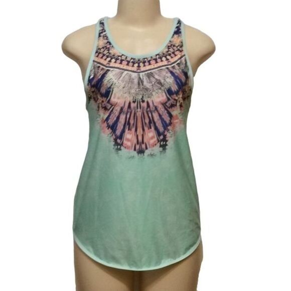 Valiant by Carrie Underwood Mint Green Sleeveless Top Small - Picture 1 of 3